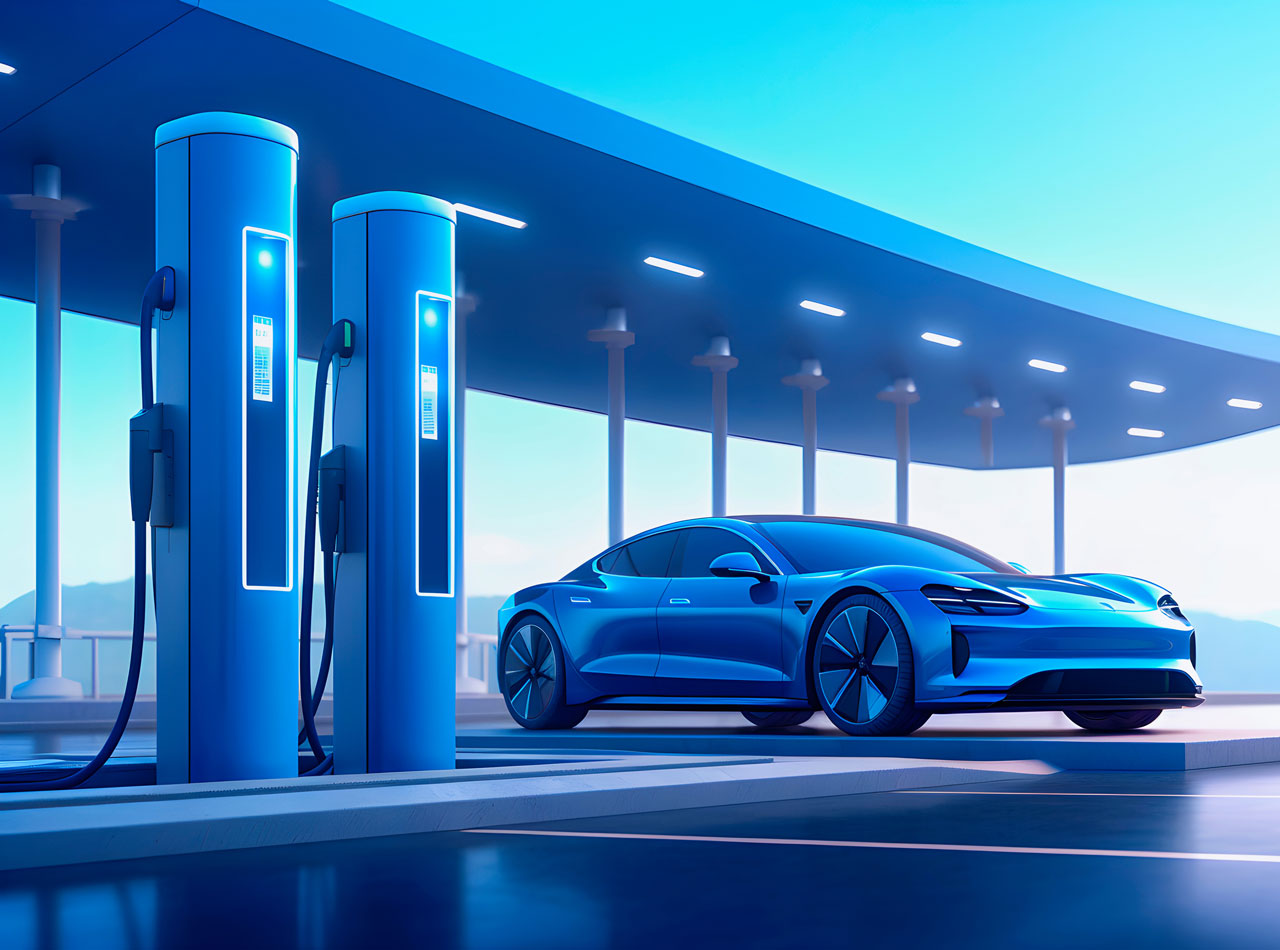 Electric vehicle charging stations